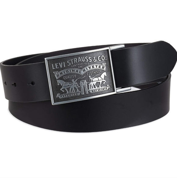 COPY - New Levis Levi Strauss leather belt & belt buckle avail.Please ask if si… - Picture 1 of 6